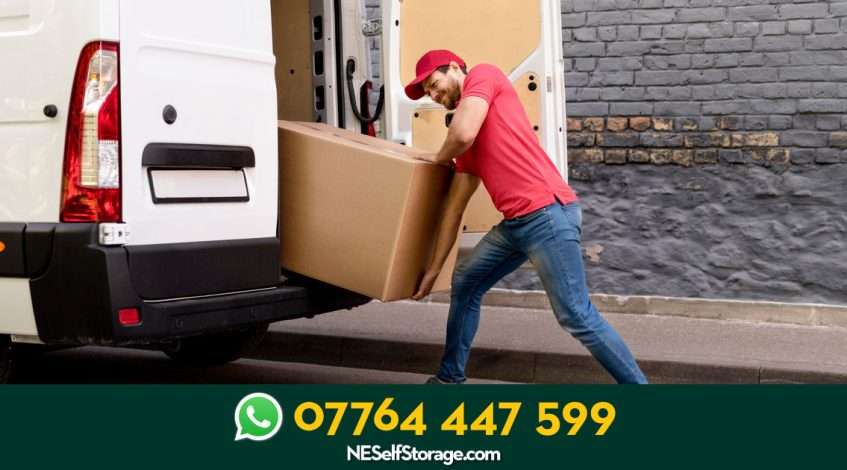 Can I drive my van right up to the unit? - NE Self Storage, Cramlington