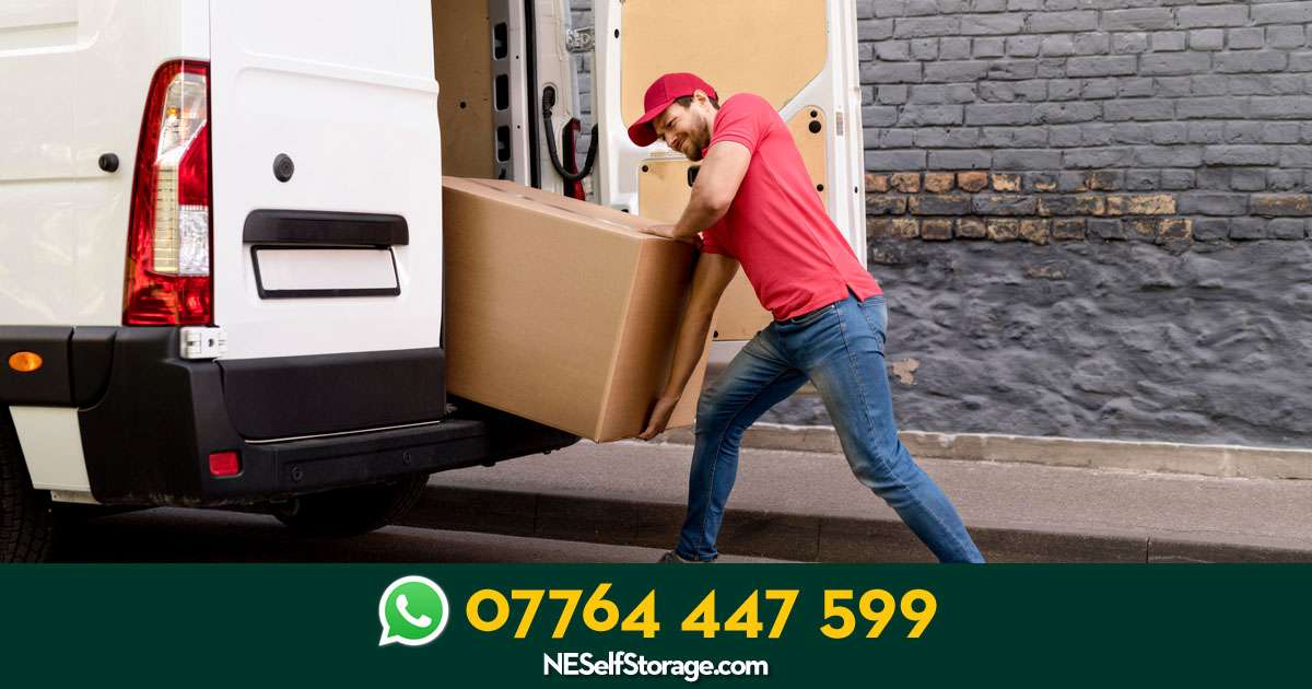 Can I drive my van right up to the unit? - NE Self Storage, Cramlington