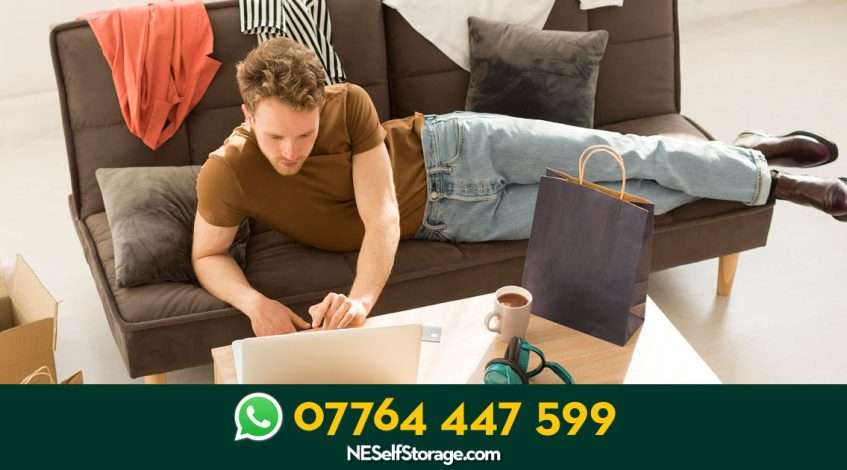 How much space do I need for a 2-bedroom flat's contents? - NE Self Storage, Cramlington